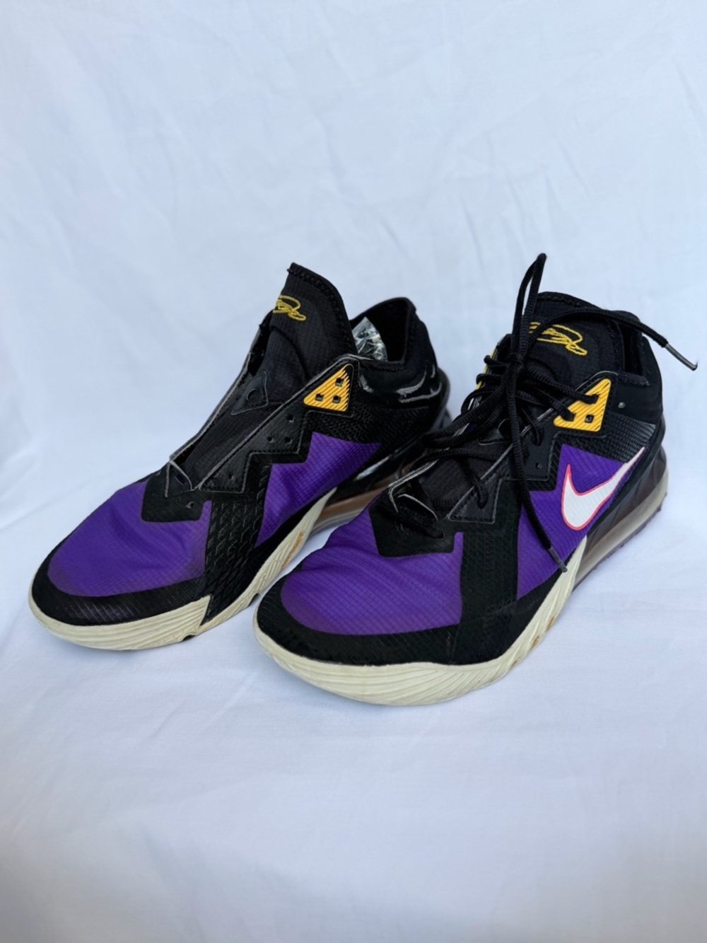 Nike Men’s Athletic Shoes - Purple, Black, White - Picture 2 of 6